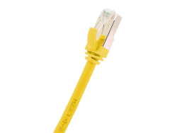Patchkabel Initio kat 6A S/FTP gul