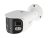 Bulletkamera Pro Dual Lens 180°, 8 MP. Fasta linser 2 x 2,8 mm. IR 30 m ,vit LED 20 m