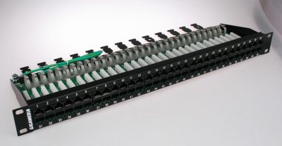 Tele-patchpanel 50 portar