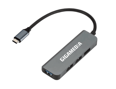 Hub USB-C 0,2m till 4xUSB-A