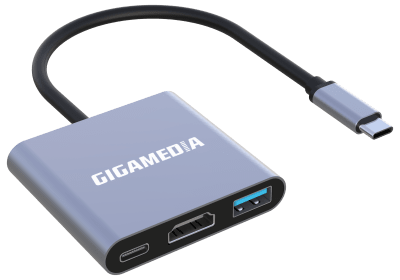 Hub USB-C till USB-A, USB-C och HDMI