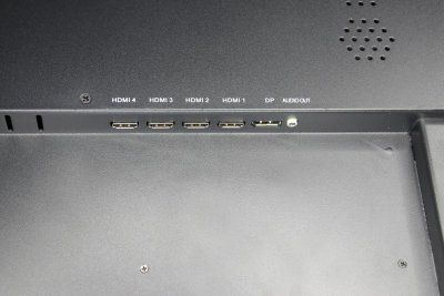 Bildskärm 55 och 65 tum LED 4K metall PiP