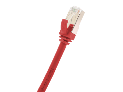 Patchkabel Initio kat 6A S/FTP röd