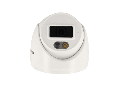 Turretkamera Initio 2/4/8 MP. Fast lins 2,8 mm. IR och vit LED 30 m. AI lite