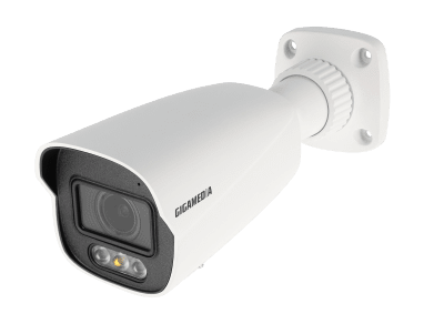 Bulletkamera Standard 2/4/8 MP. Motorzoom 2,8-12mm. IR 50 m och vit LED 40 m. AI-funktioner