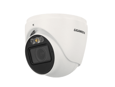 Turretkamera Standard 4/6/8 MP. Motorzoom 2,8-12mm. IR 50 m och vit LED 40 m. AI-funktioner
