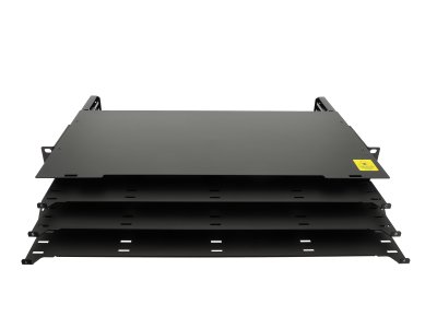 ODF 144 fiber, 1 HE, för 12 st kassetter med 8 eller 12 fiber