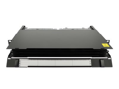 ODF 144 fiber, 1 HE, för 6 st kassetter med 24 fiber