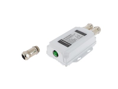 PoE injektor 30W, IP67, DC-matning in 12-55 V
