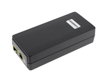 PoE injektor 30W med SFP fiberingång
