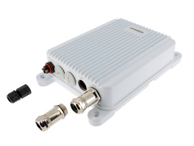 PoE injektor 60W, IP67, AC-matning in 100-240 V