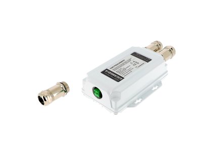 PoE injektor 95W, 10G, IP67, DC-matning in 12-55 V