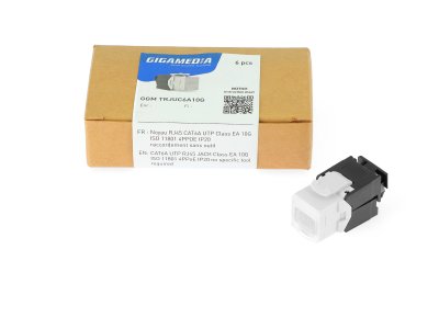 Modularjack KAT 6A UTP verktygslöst