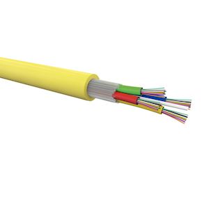 Fiberkabel OS2, 48 fiber, inom- utomhus, Singlemode, MLT, Dca