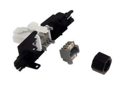 Verktygslös modularplugg kat 6 UTP
